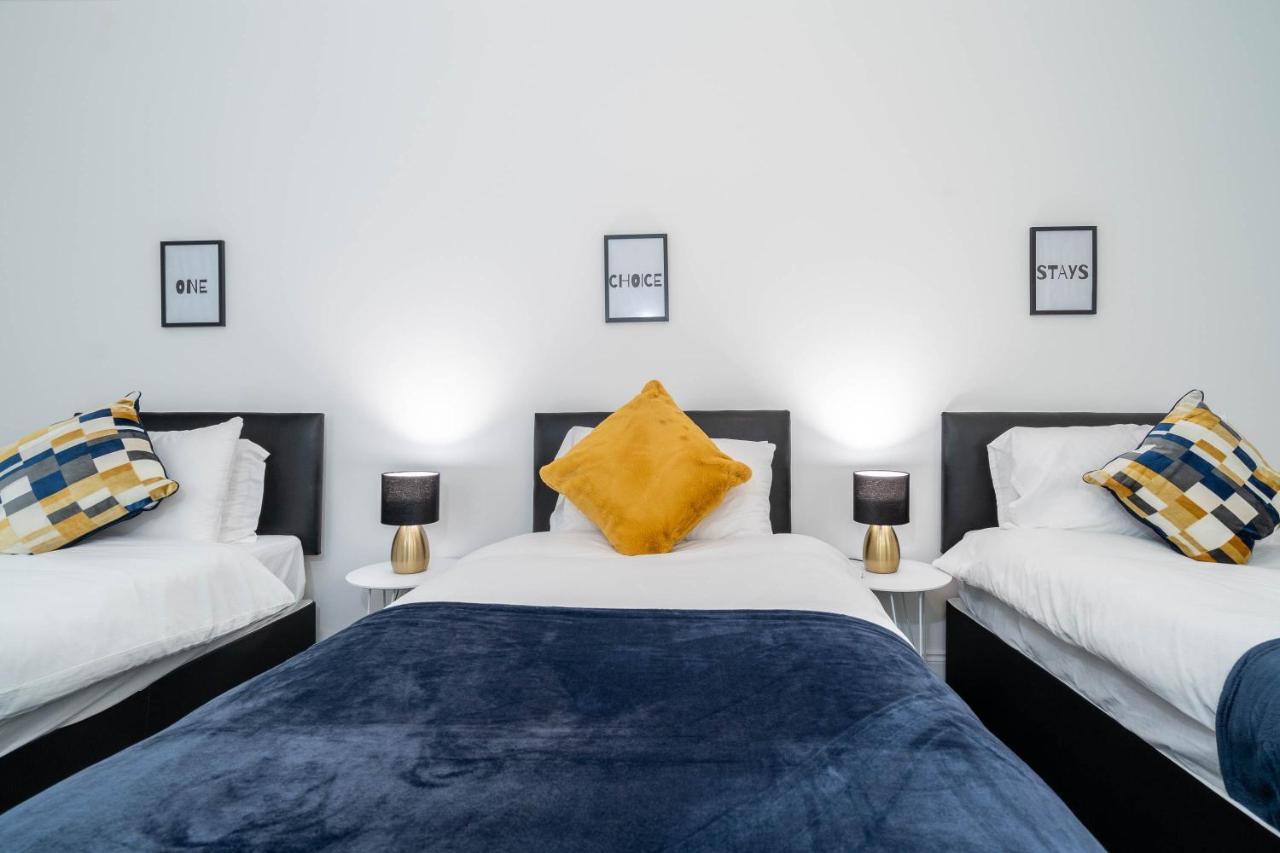 Three Bedroom Apartment- One Choice Stays Serviced Accommodation- Jewellery Quarter Μπέρμιγχαμ Εξωτερικό φωτογραφία