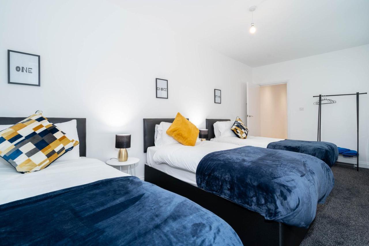 Three Bedroom Apartment- One Choice Stays Serviced Accommodation- Jewellery Quarter Μπέρμιγχαμ Εξωτερικό φωτογραφία